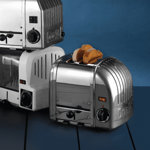 Image showing the Classic Vario 2 slot toaster, Polished product.