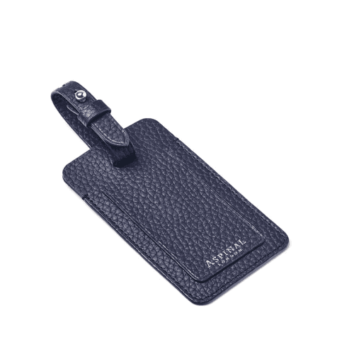 Image showing the Luggage Tag, H11.5 x W6.5cm, NavyPebble product.