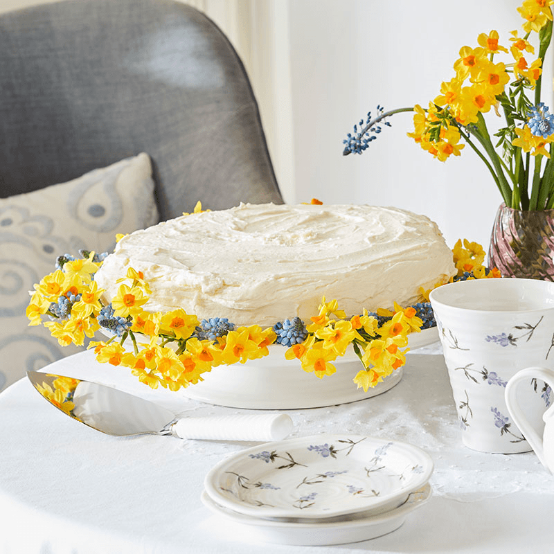 Lavendula Set of 4 Plates, D15cm, Multi