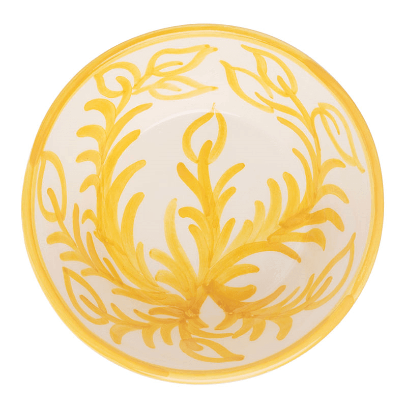 Vina Set of 2 Bowls, D16cm, Yellow