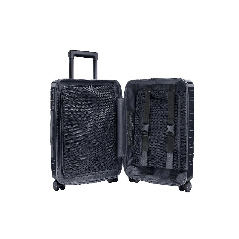 H5 Smart Cabin Suitcase, H55 x W20 x L40cm, Glossy Night Blue