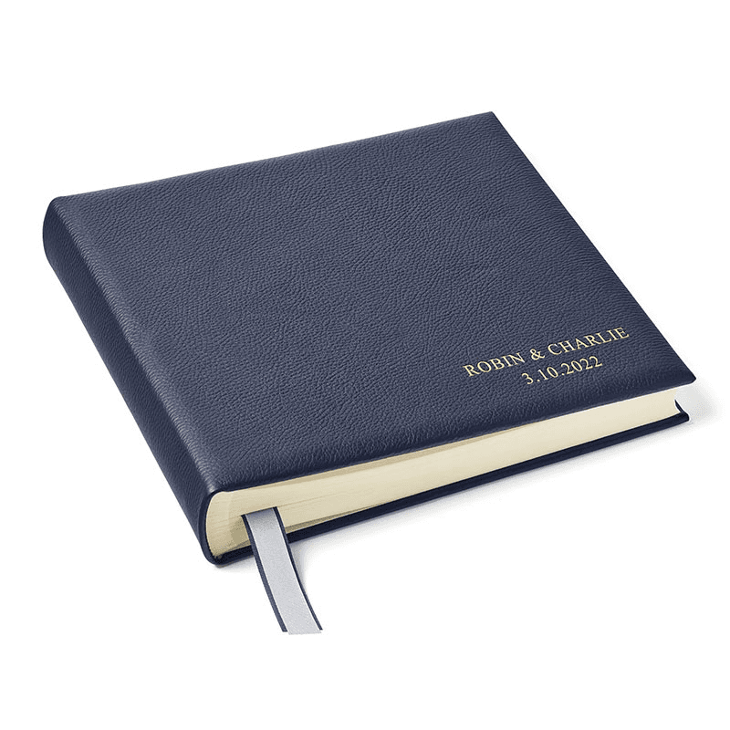 Photo Album, 12", Navy Pebble
