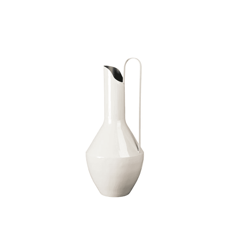 Rosario Vase, D23 x H55cm, Rainy Day Grey