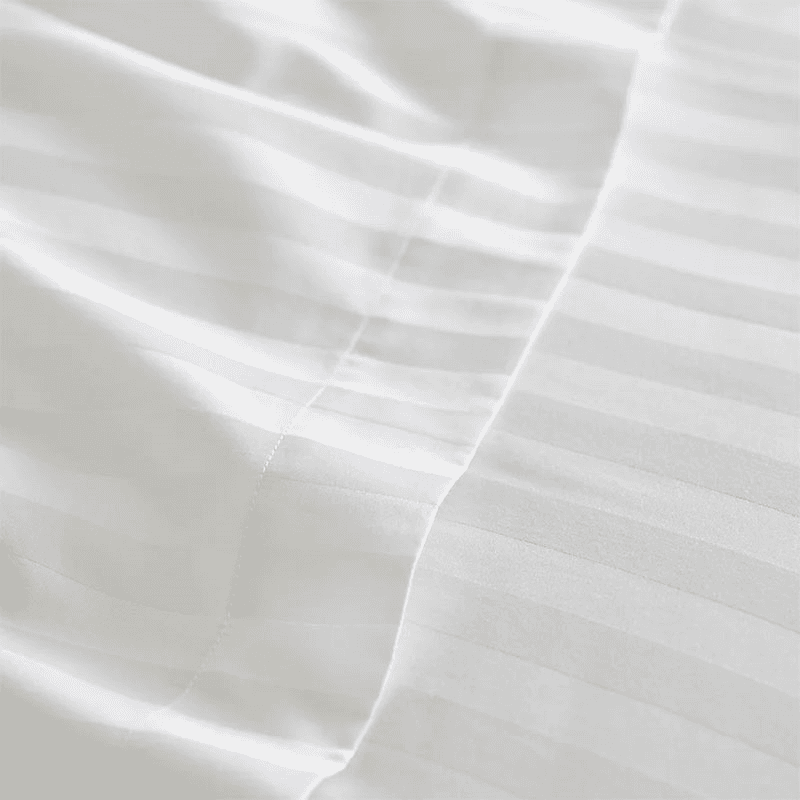 Emmerson King Size Duvet Cover, White