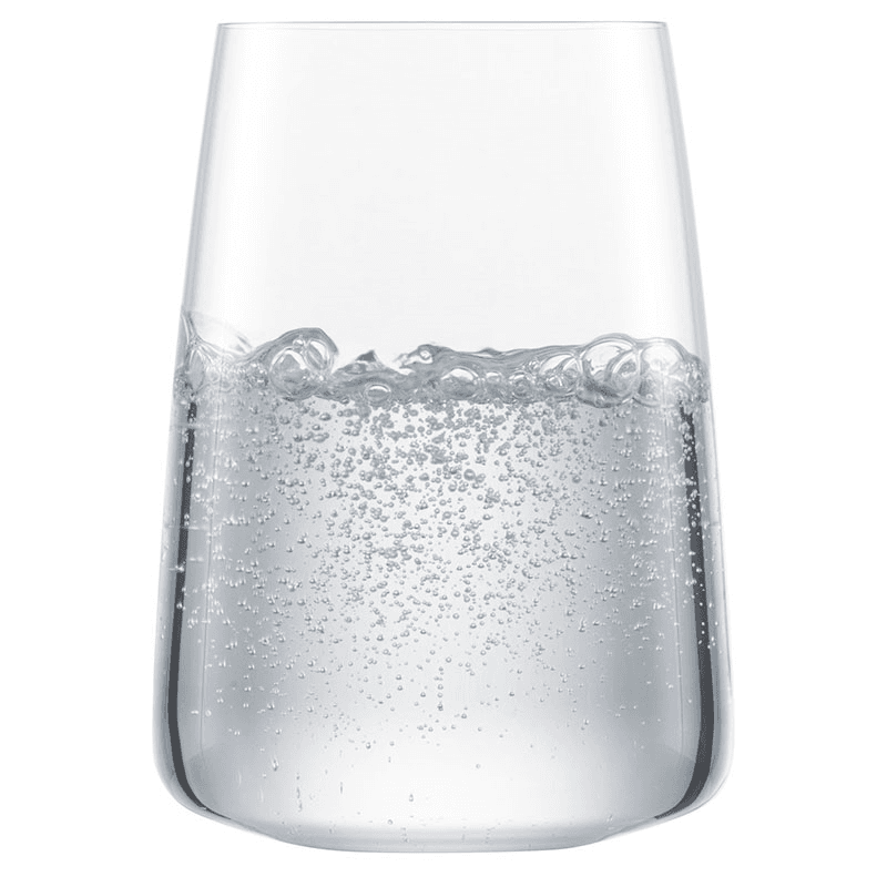 Simplify Set of 2 Crystal Tumblers, 530ml, Clear
