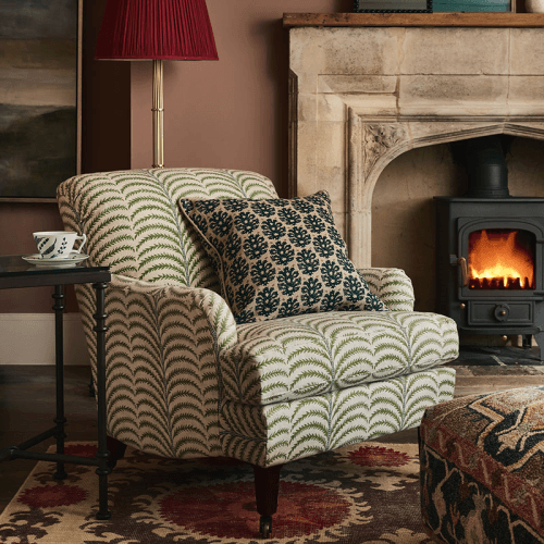 Image showing the Coleridge Armchair, Putting Green product.