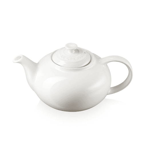 Image showing the Stoneware Teapot, 1.3 litre, Meringue product.