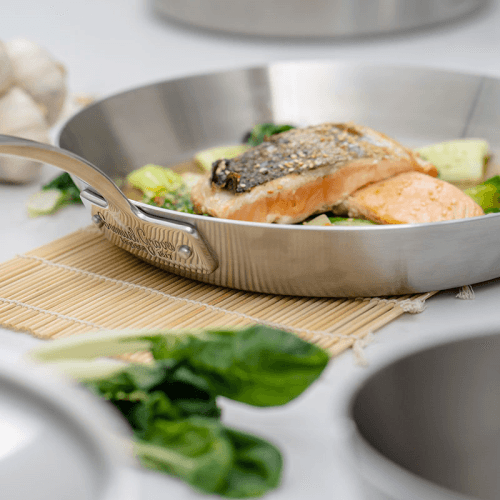 Image showing the Classic Triply Frypan, 27cm, Stainless Steel product.
