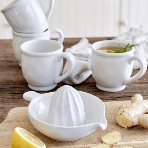 Image showing the Fattoria Citrus squeezer, 15cl, White product.