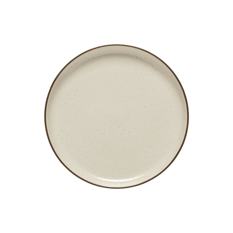 Monterosa Set of 6 Dinner Plates, D27.5cm, Cream Cocoa
