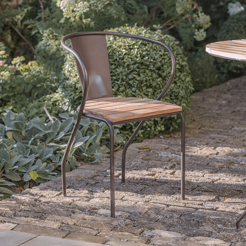 Vivika Outdoor Dining Chair, Natural