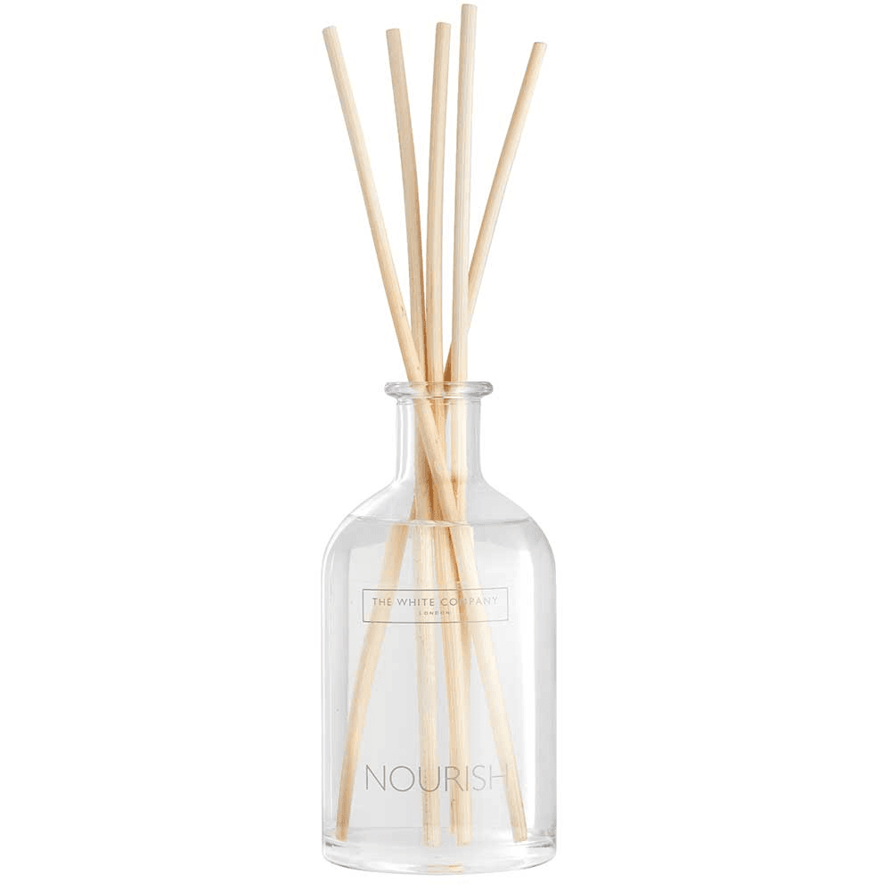 Oat, Bergamot,, Amber Nourish Diffuser, 200ml, Clear