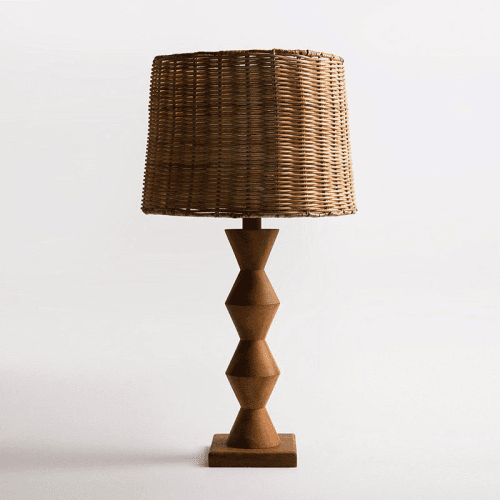 Image showing the Mizo Table Lamp, H43cm, Natural product.