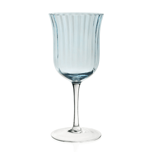 Image showing the Corinne Water Goblet, 320ml, Blue product.