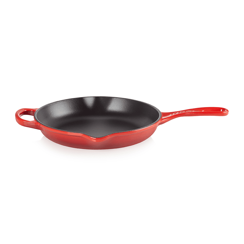 Signature Cast Iron Round skillet, 23cm, Cerise