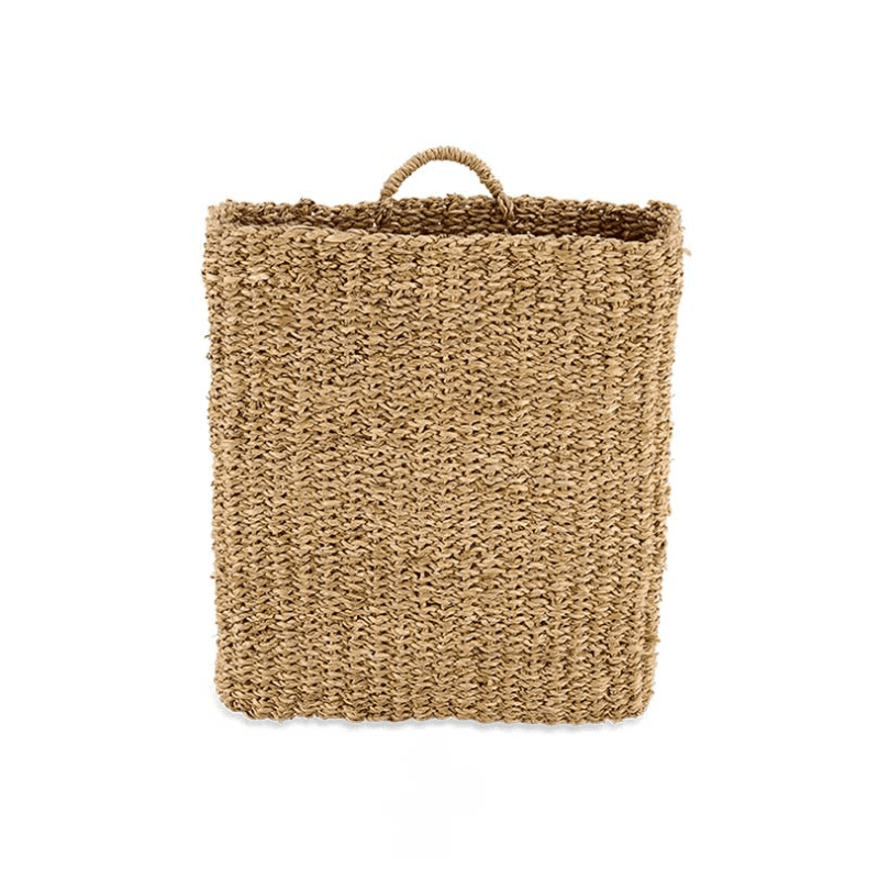 Putlar Seagrass Wall Hung Basket, Large, Natural