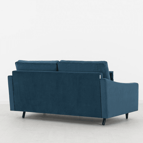 Image showing the Model 07 Velvet 2 Seater Sofa, Teal product.