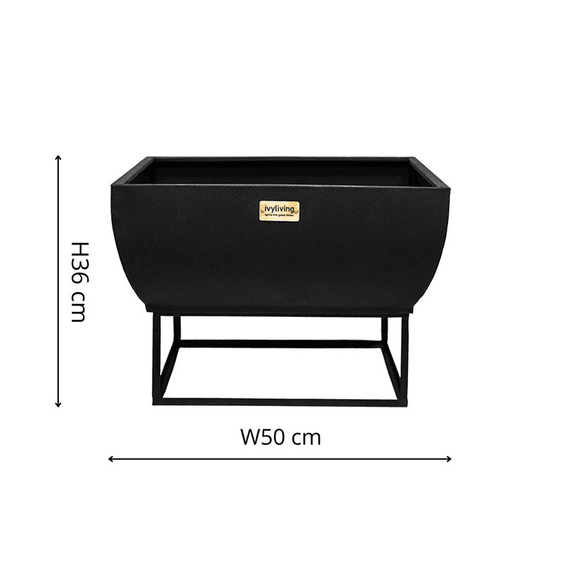 Windermere Outdoor firebowl, W50cm, Black