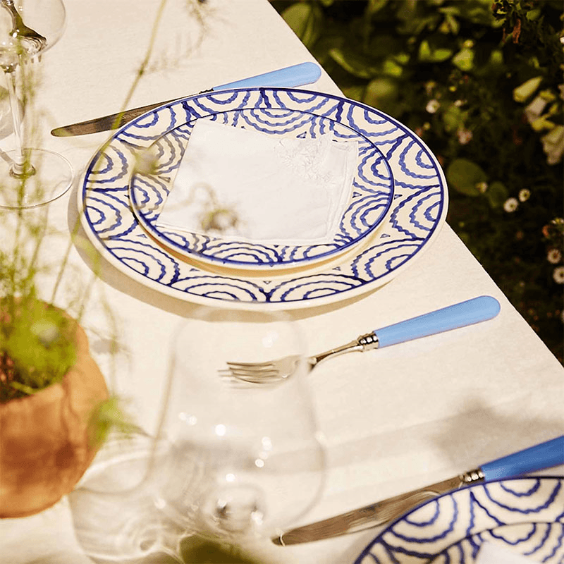 Knife and Fork Set, Sky Blue
