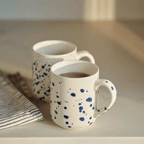Image showing the Splatter Mug, 300ml, Blue product.