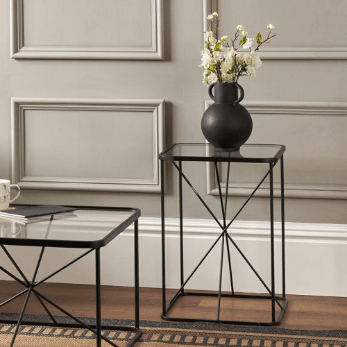 Image showing the Roxy Side Table, Black product.