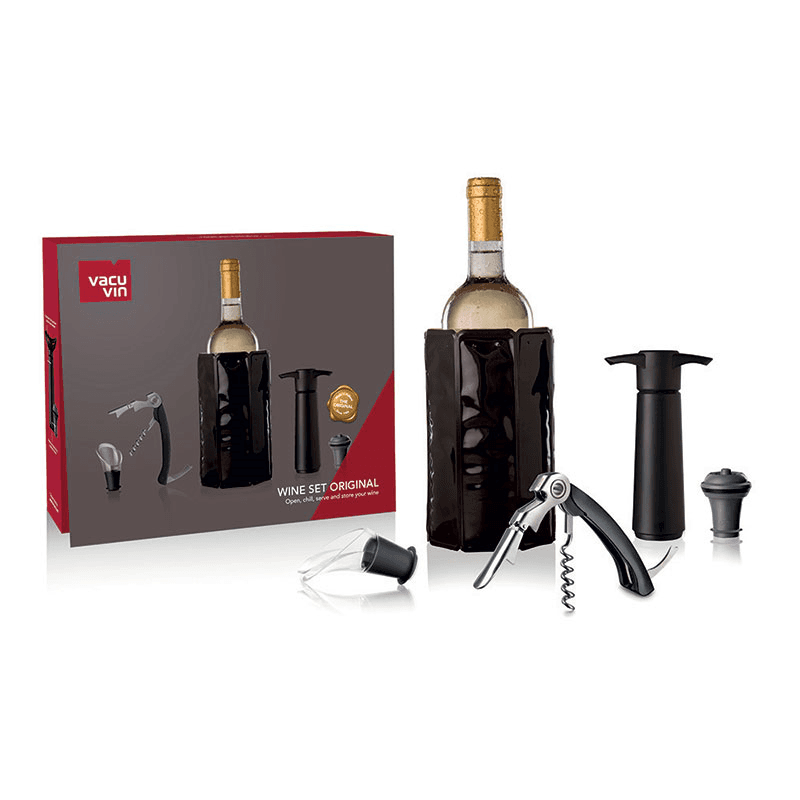 5 Piece Wine Original Set, Black