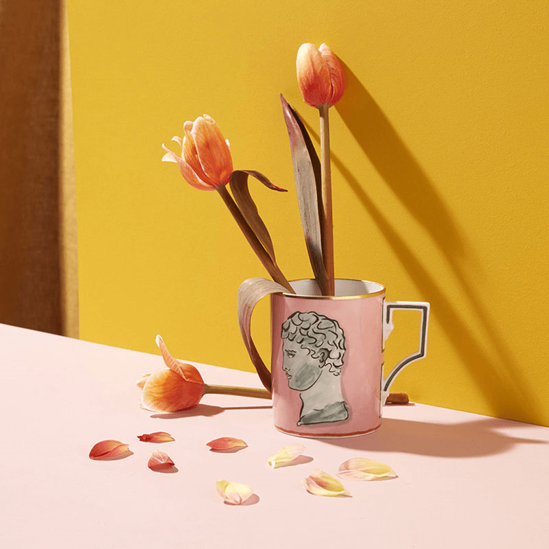 Il Viaggio Di Nettuno Mug, 240g, Pink