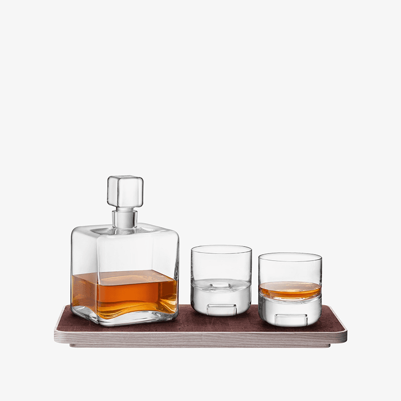 Cask Whisky Connoisseur Set, Clear & Ash