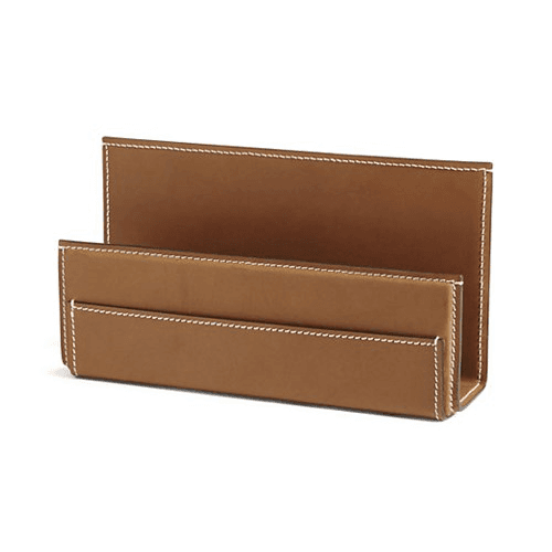 Brennan Letter rack, L23.5 x W7 x H13cm, Saddle