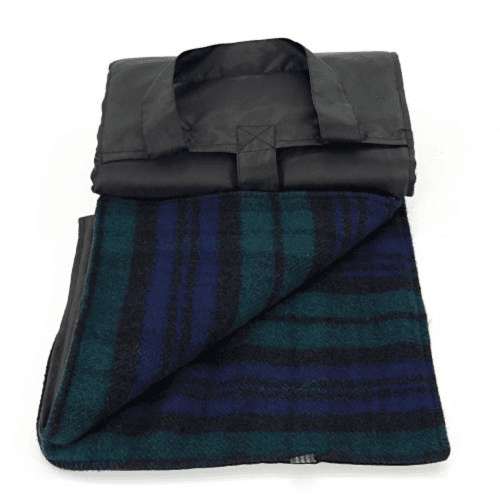 Image showing the Eventer Picnic Rug, 137 x 170cm, Blackwatch/Black product.