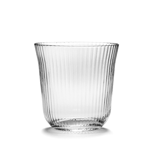 Image showing the Inku Set of 4 long drink tumblers, H9 x D9cm, Clear product.