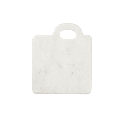 Image showing the Olina Marble Chopping Board, W26 x L30cm, White product.
