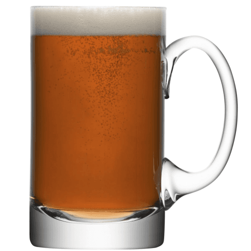 Image showing the Bar Beer tankard, 0.75 litre, clear product.