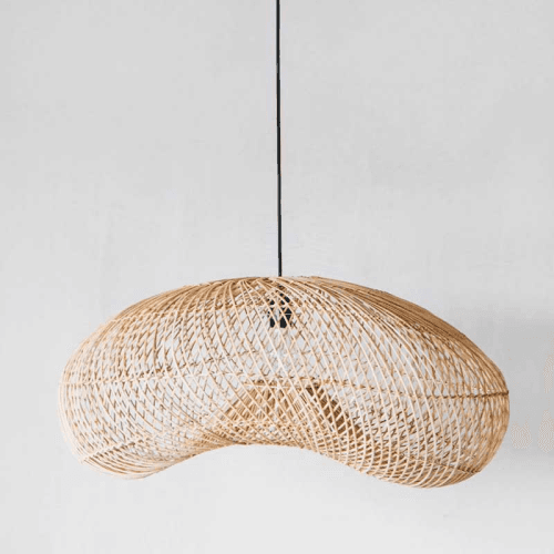 Image showing the Shiloh Pendant, H25 x W120cm, Natural product.