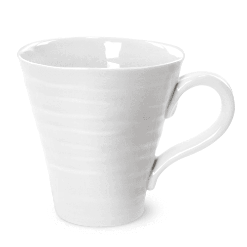 Image showing the Ceramics Set of 4 mugs, 35cl, White product.