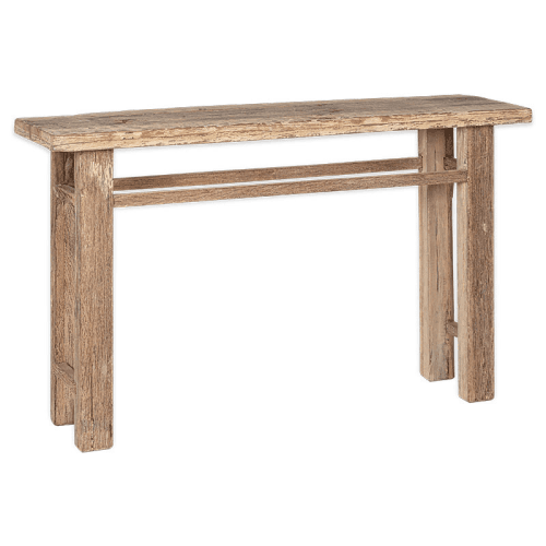 Image showing the Ibo Reclaimed Wood Console Table, Natural product.