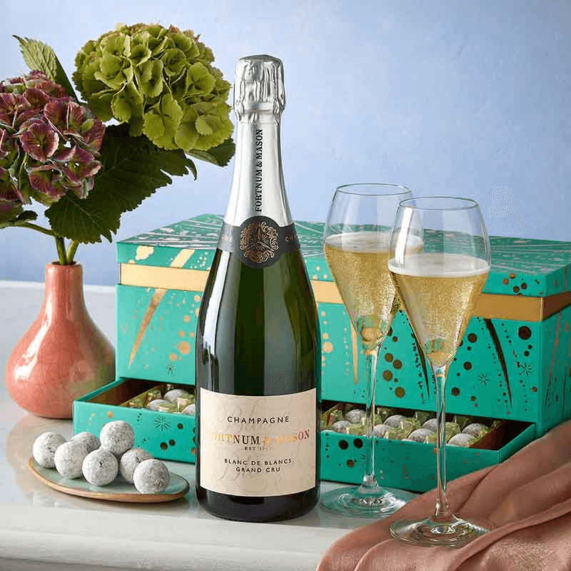 The Champagne & Chocolate Gift Box