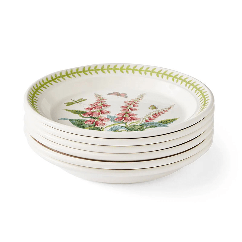 Botanic Garden Meadow Set of 6 Salad Plates, D21.5cm, Multi