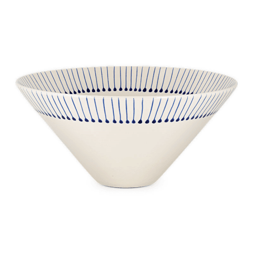 Image showing the Iba Serving Bowl, D30cm, Indigo product.
