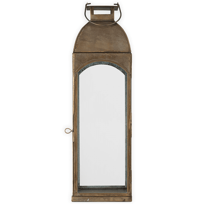 Nivas Lantern, H54cm, Antique Brass