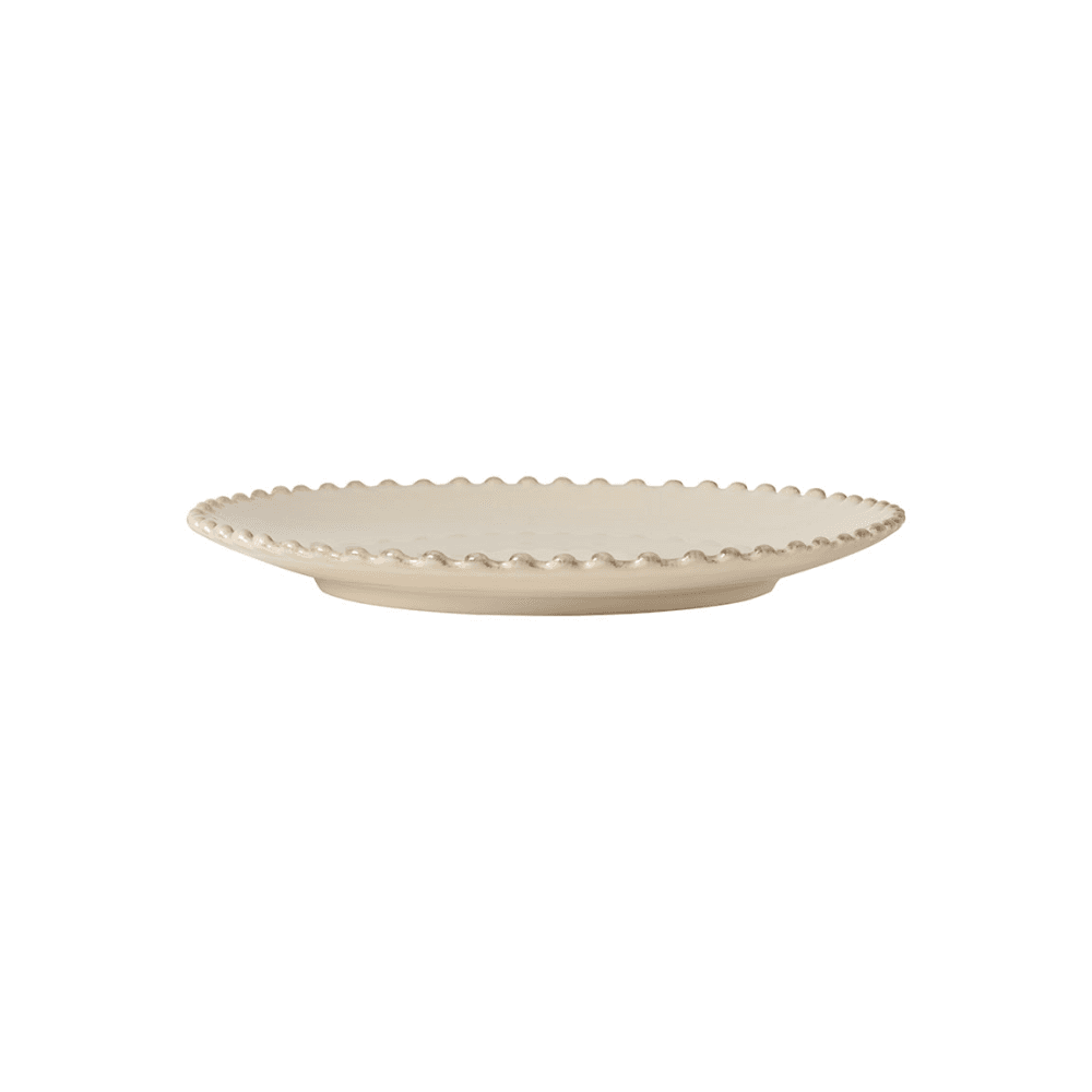 Pearl Set of 6 Salad/Dessert Plates, D22cm, Cream