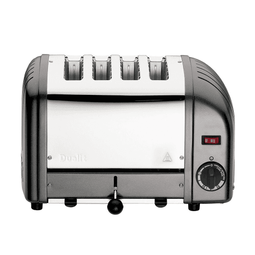 Image showing the Classic Vario 4 slot toaster, metallic charcoal product.