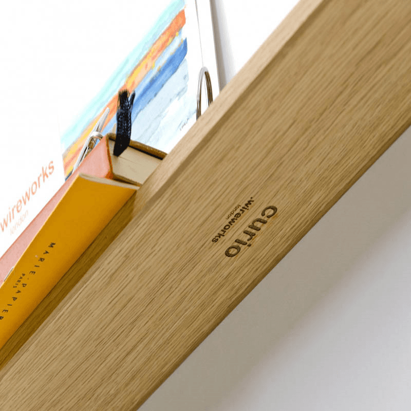 Curio Shelf, H60 x W100cm, Oak