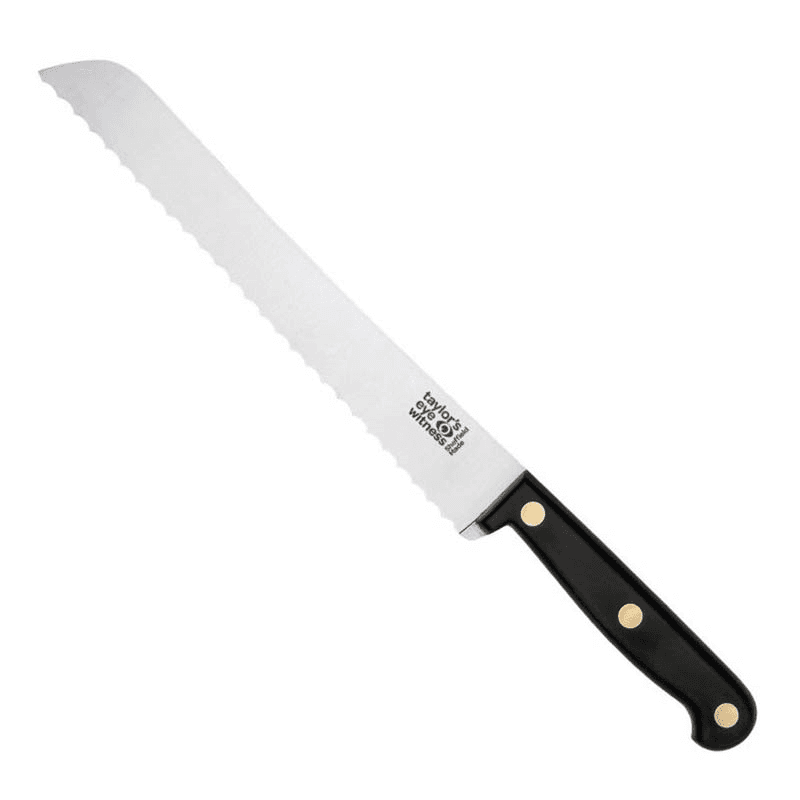 Heratige Series Bread Knife, 23cm, Black
