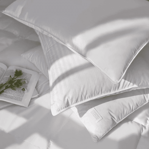 Image showing the Hungarian Goose Down Soft Support Pillow, Standard, No Colour product.