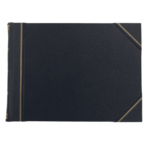 Image showing the Original Landscape Card Photo Album, 30.5 x 42cm, Navy product.