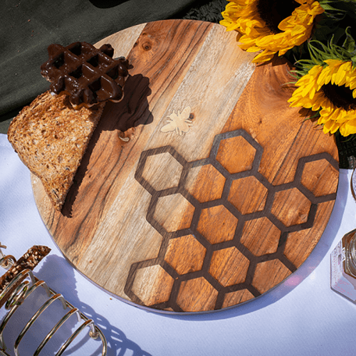 Image showing the Bee Board, D30cm, Wood product.