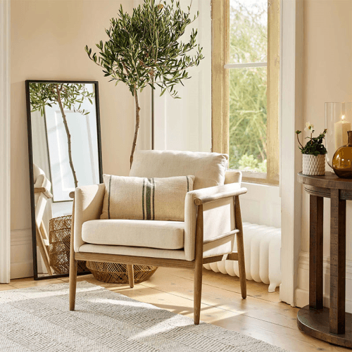 Image showing the Kennington Armchair, Natural product.