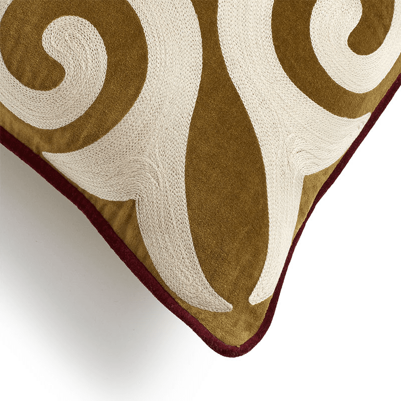 Shyrdak Cushion Cover, 51 x 51cm, Seaweed