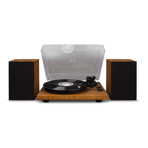 Image showing the C62 Turntable Shelf System, Walnut product.